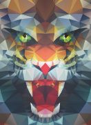 Obrázek Polygonový lev 500 dílků