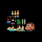 Obrázek Bluey a rodinný výlet autem na pláž