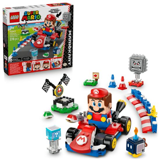 Obrázek Mario Kart™ – Interaktivní LEGO® Mario™ a Standard Kart