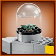 Obrázek Mando, Grogu a stíhačka N-1 Starfighter™