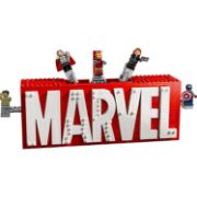 Obrázek Logo MARVEL a minifigurky
