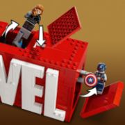 Obrázek Logo MARVEL a minifigurky