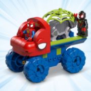 Obrázek Spideyho tým a záchrana dinosaurů s truckem