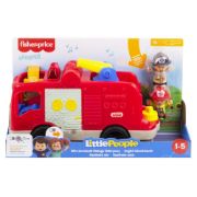 Obrázek Fisher Price Little People Hasičský vůz CZ/SK/ENG/HU/PL