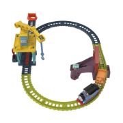 Obrázek Fisher Price vláčkový set s jeřábem a motorovou mašinkou 