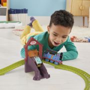 Obrázek Fisher Price vláčkový set s jeřábem a motorovou mašinkou 