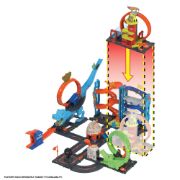 Obrázek Hot Wheels city super hasičská stanice se smyčkou 