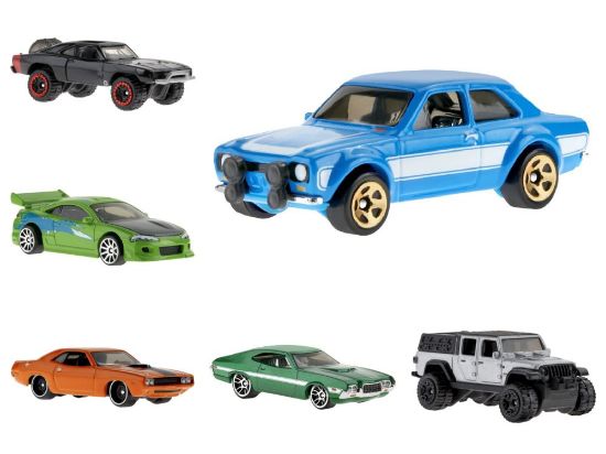 Obrázek Hot Wheels tematický angličák - RYCHLE A ZBĚSILE asst