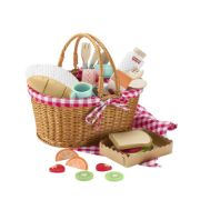 Obrázek Fisher Price PIKNIKOVÝ KOŠ S DŘEVĚNÝMI DOBROTAMI