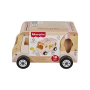 Obrázek Fisher Price DŘEVĚNÁ VKLÁDAČKA ZMRZLINÁŘSKÉ AUTO