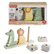 Obrázek Fisher Price DŘEVĚNÁ SKLÁDAČKA ZVÍŘÁTKA