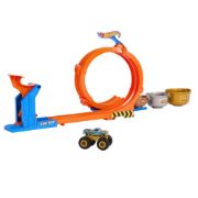 Obrázek Hot Wheels monster trucks dráha se smyčkou a Bigfootem 