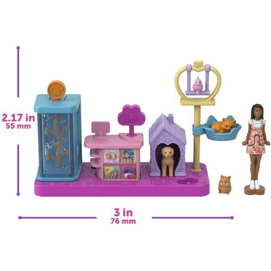 Obrázek Barbie mini Barbieland herní set - ZVERIMEX