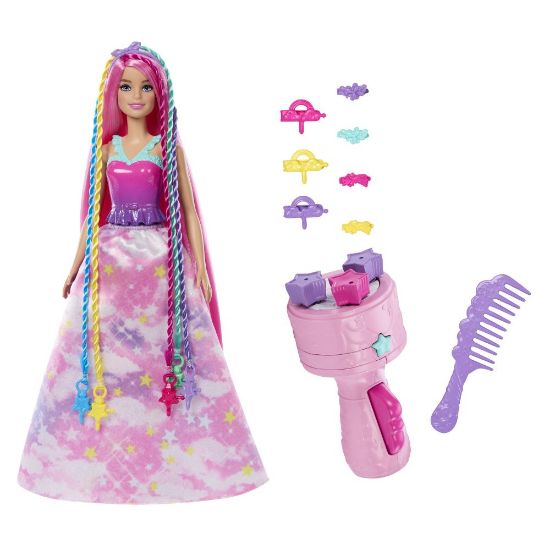 Obrázek Barbie princezna zaplétání vlasů 
