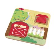 Obrázek Fisher Price dřevěna hra na schovávanou zvířátka 