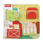 Obrázek Fisher Price dřevěna hra na schovávanou zvířátka 