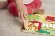 Obrázek Fisher Price dřevěna hra na schovávanou zvířátka 