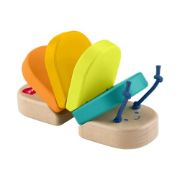 Obrázek Fisher Price dřevěná klapající housenka