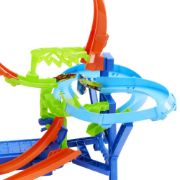 Obrázek Hot Wheels stunt tracks srážka ve vzduchu dráha