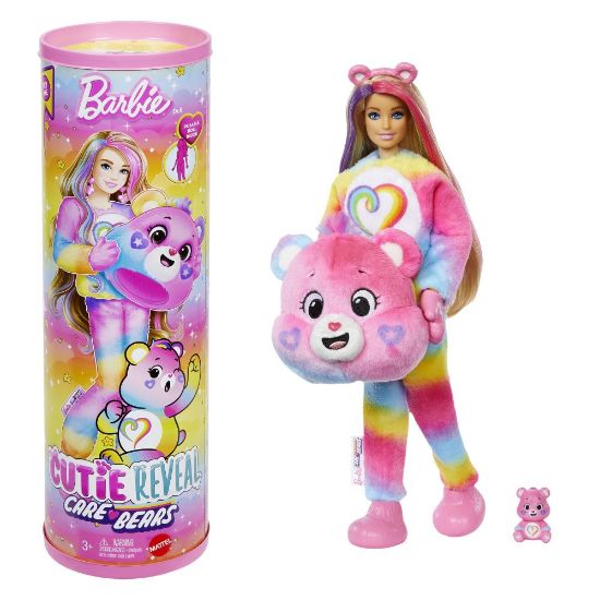 Obrázek Barbie CUTIE REVEAL Barbie a starostliví medvídci série 2 - RŮŽOVÁ