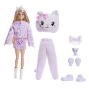 Obrázek Barbie CUTIE REVEAL Barbie sladké mašle - fialové kotě