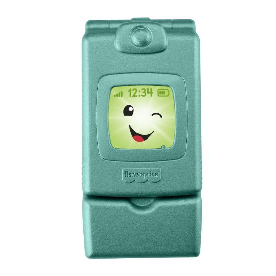 Obrázek Fisher Price VYKLÁPĚCÍ TELEFON CZ/SK/ENG/HU/PL