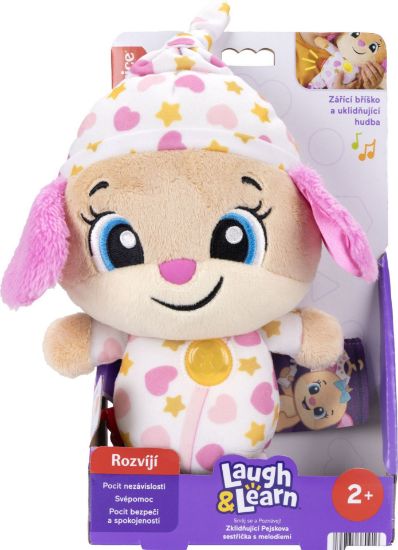 Obrázek Fisher Price ZKLIDŇUJÍCÍ PEJSKOVA SESTŘIČKA S MELODIEMI CZ