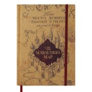 Obrázek Zápisník Harry Potter - Pobertův plánek s mapou