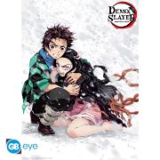 Obrázek Sada plakátů Demon Slayer - Muzan, Tanjiro & Nezuko
