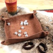 Obrázek Kožený rolovací Dice Tray