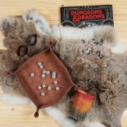 Obrázek Kožený rolovací Dice Tray
