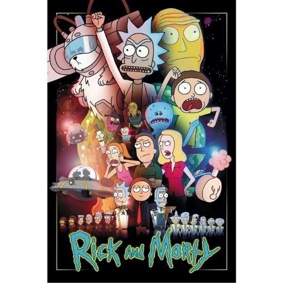 Obrázek Plakát Rick and Morty - Wars
