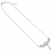 Obrázek Stříbrný náhrdelník Harry Potter - Létající klíč s krystaly