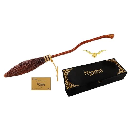 Obrázek Replika Harry Potter - Koště Nimbus 2000 (se Zlatonkou)