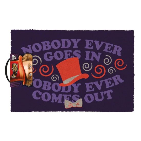 Obrázek Rohožka Pan Wonka a jeho čokoládovna - Nobody Ever Goes In...