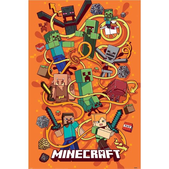 Obrázek Plakát Minecraft - Funtage Montage