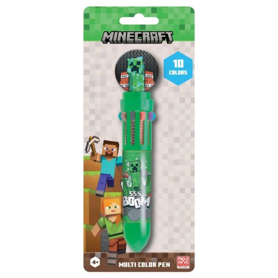 Obrázek Vícebarevná propiska Minecraft - 10 barev
