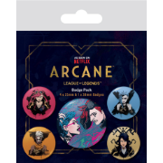 Obrázek Sada placek League of Legends - Arcane