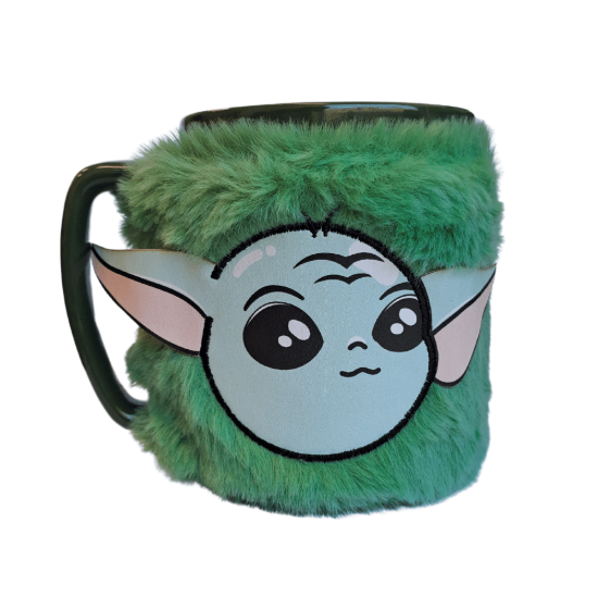 Obrázek Hrnek Star Wars - Grogu (chlupatý)