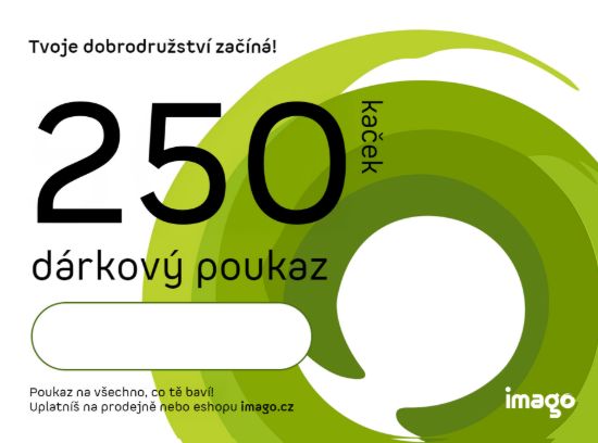 Obrázek Dárkový poukaz 250 Kč
