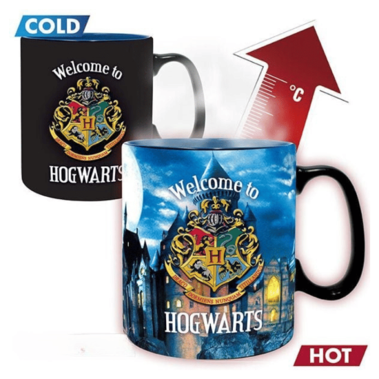 Obrázek Hrnek Harry Potter - Welcome to Hogwarts, měnící se