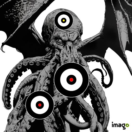 Obrázek Terč papírový - Cthulhu