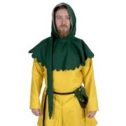 Obrázek Středověká vlněná kápě - zelená