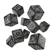 Obrázek Sada šestistěnných kostek Game of Thrones - Night s Watch (10 ks)