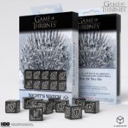 Obrázek Sada šestistěnných kostek Game of Thrones - Night s Watch (10 ks)