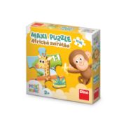 Obrázek První hraní: Africká zvířátka 15 maxi Puzzle