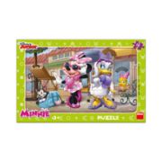 Obrázek Puzzle Minnie na Montmartru 15 dílků deskové