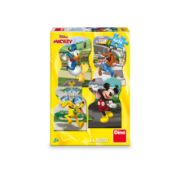 Obrázek Puzzle Mickey ve městě 4x54 dílků