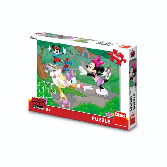 Obrázek Puzzle Minnie sportuje 100 xl dílků