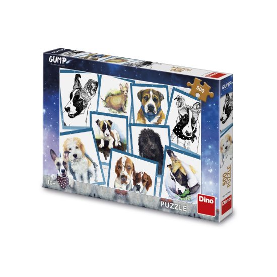 Obrázek Puzzle Pes Gump a kamarádi 500 dílků